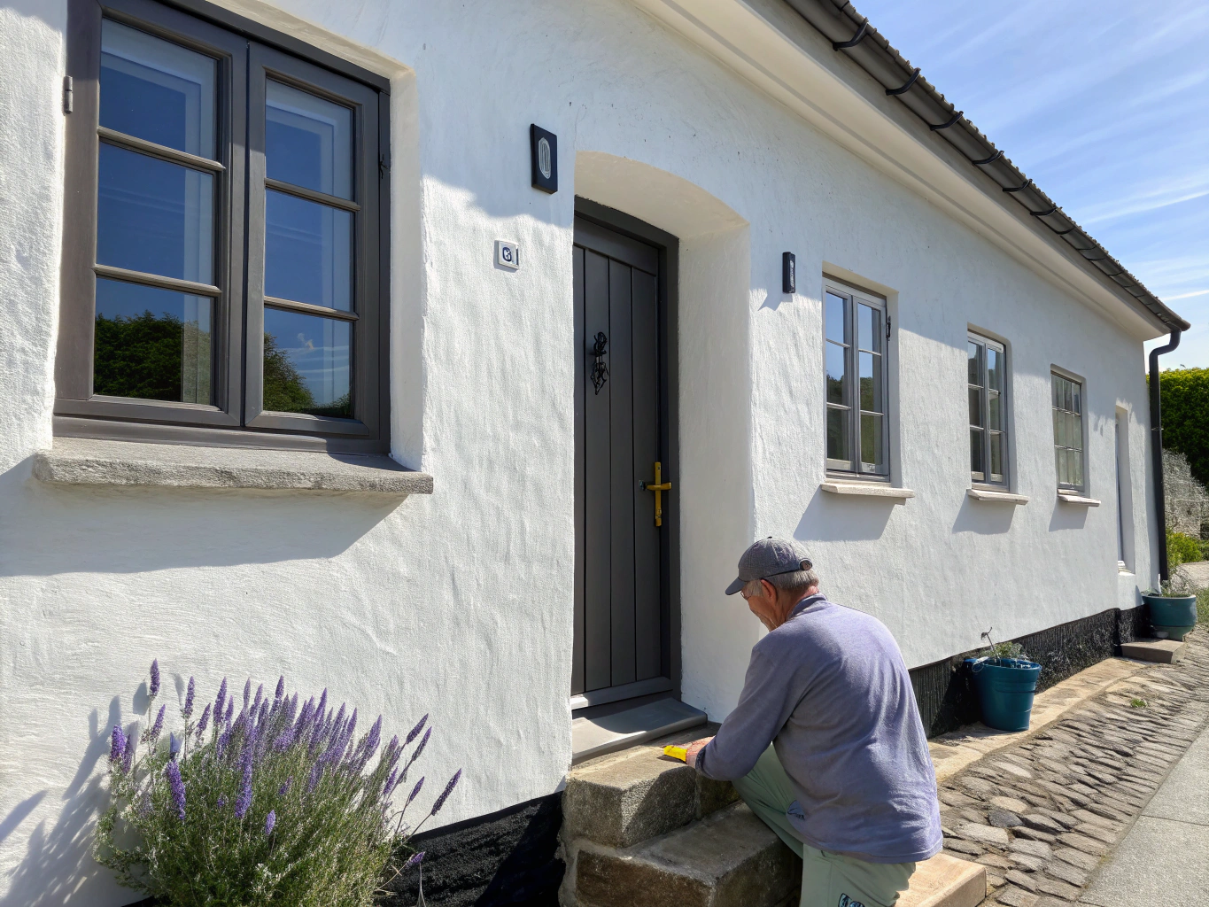 Fasadeoppussing - Etter